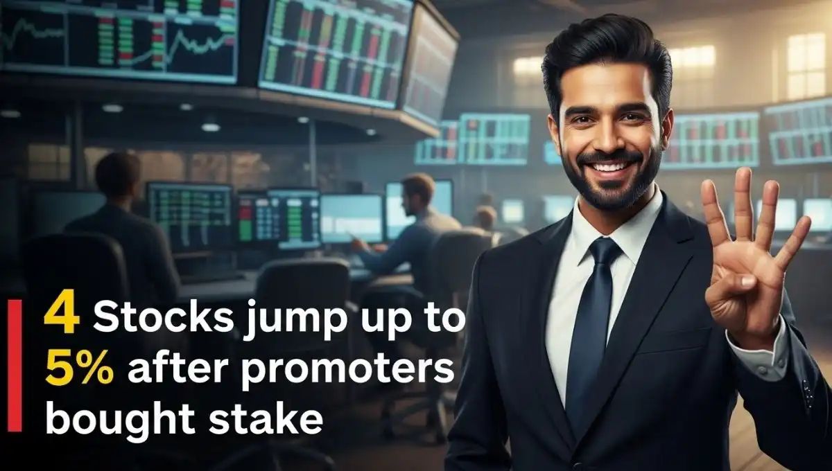 4 Stocks Jump Promoters Bought Stake