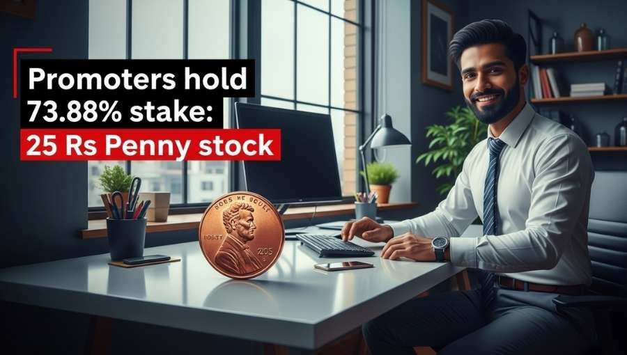 25Rs Penny Stock 73 Percente Promoter Stake