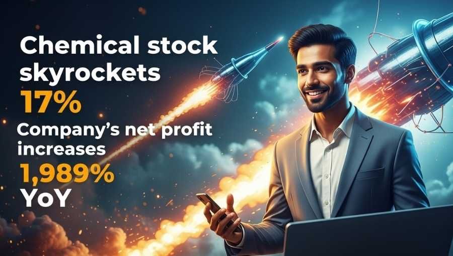 Chemical Stock Rised 17 Percente With Net Profit Growth