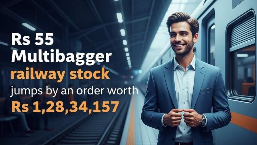 55rs Railway Stock Jump Got 1Cr Order