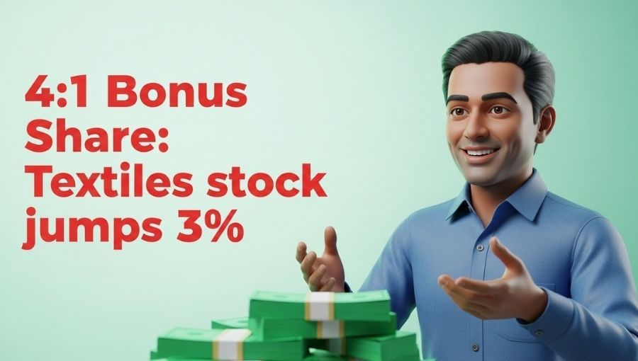 4 1 Bonus Share In Textile Stock Jump 3 Percente