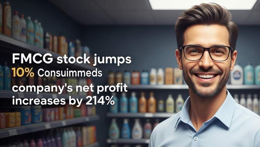 FMCG Stock Jump 10 Percente High Net Profit